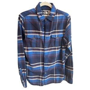 Men’s North Face plaid shirt flannel arroyo small